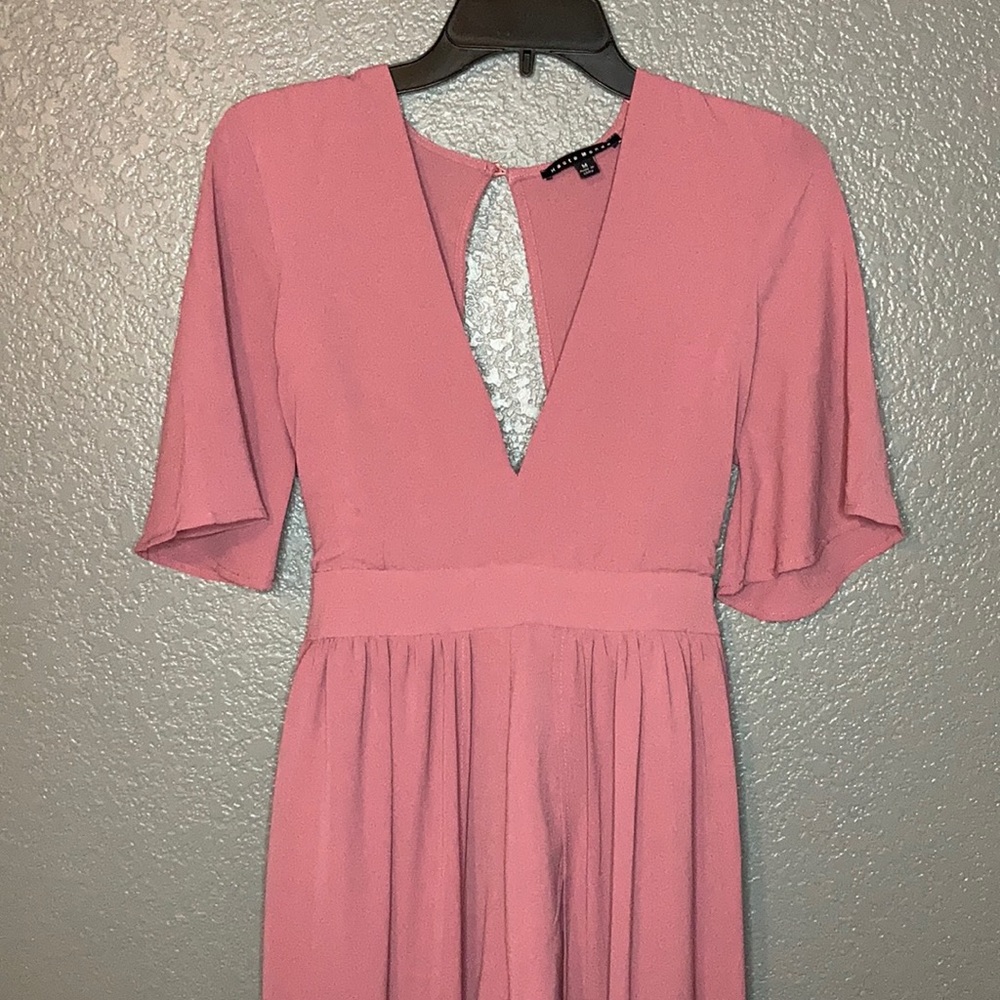 Blush pink romper